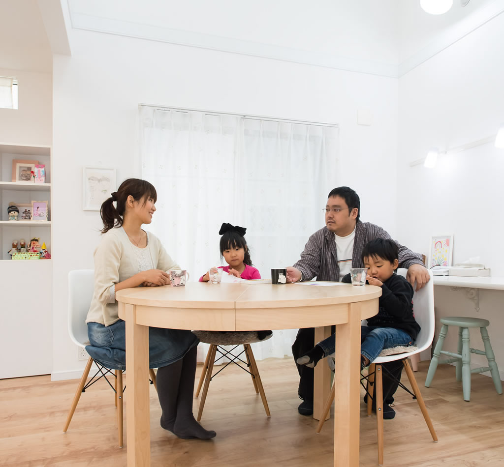 和歌山の実例・子供たちの笑顔を守る安心できる家